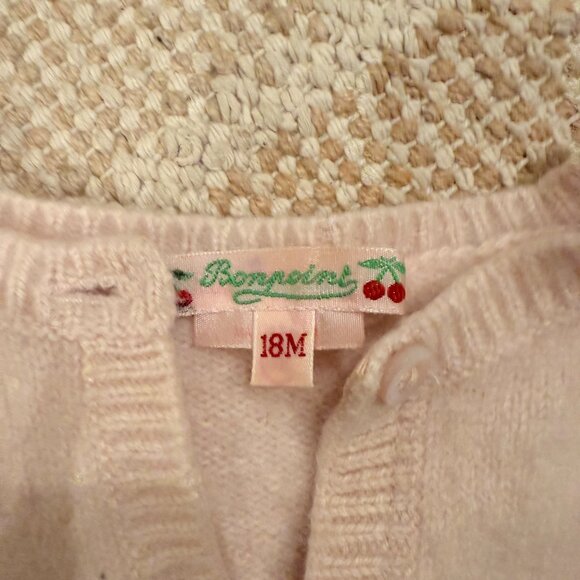 Bonpoint cashmere sweater size 18mo - Picture 2 of 3